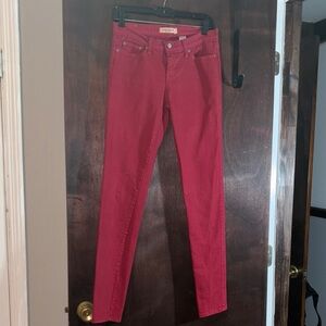 Judy Blue Red Skinny Jeans